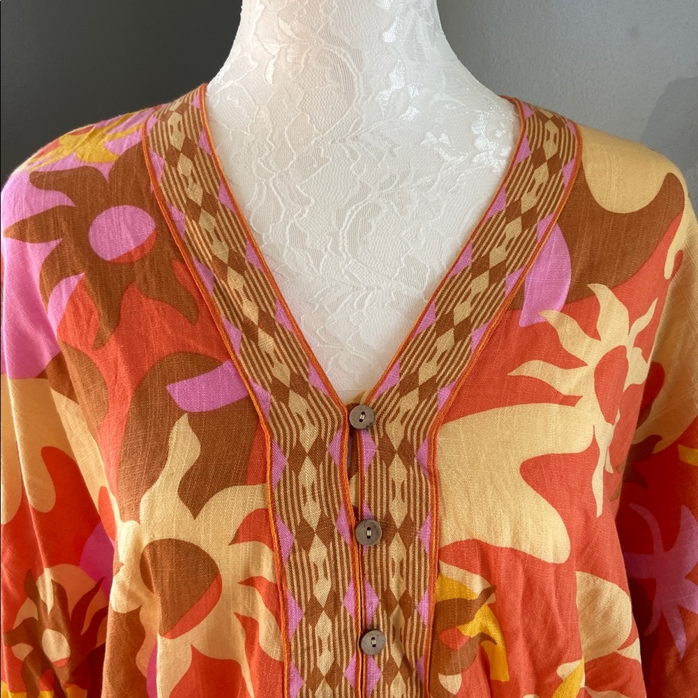 Rose+Olive colorful crop top - Picture 8 of 8